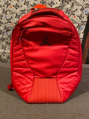 jordan 12 backpack red
