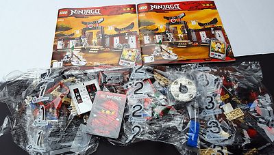 New Lego Ninjago 2504 Spinjitzu Dojo Zane Nickel Sensei Wu Ninja 7