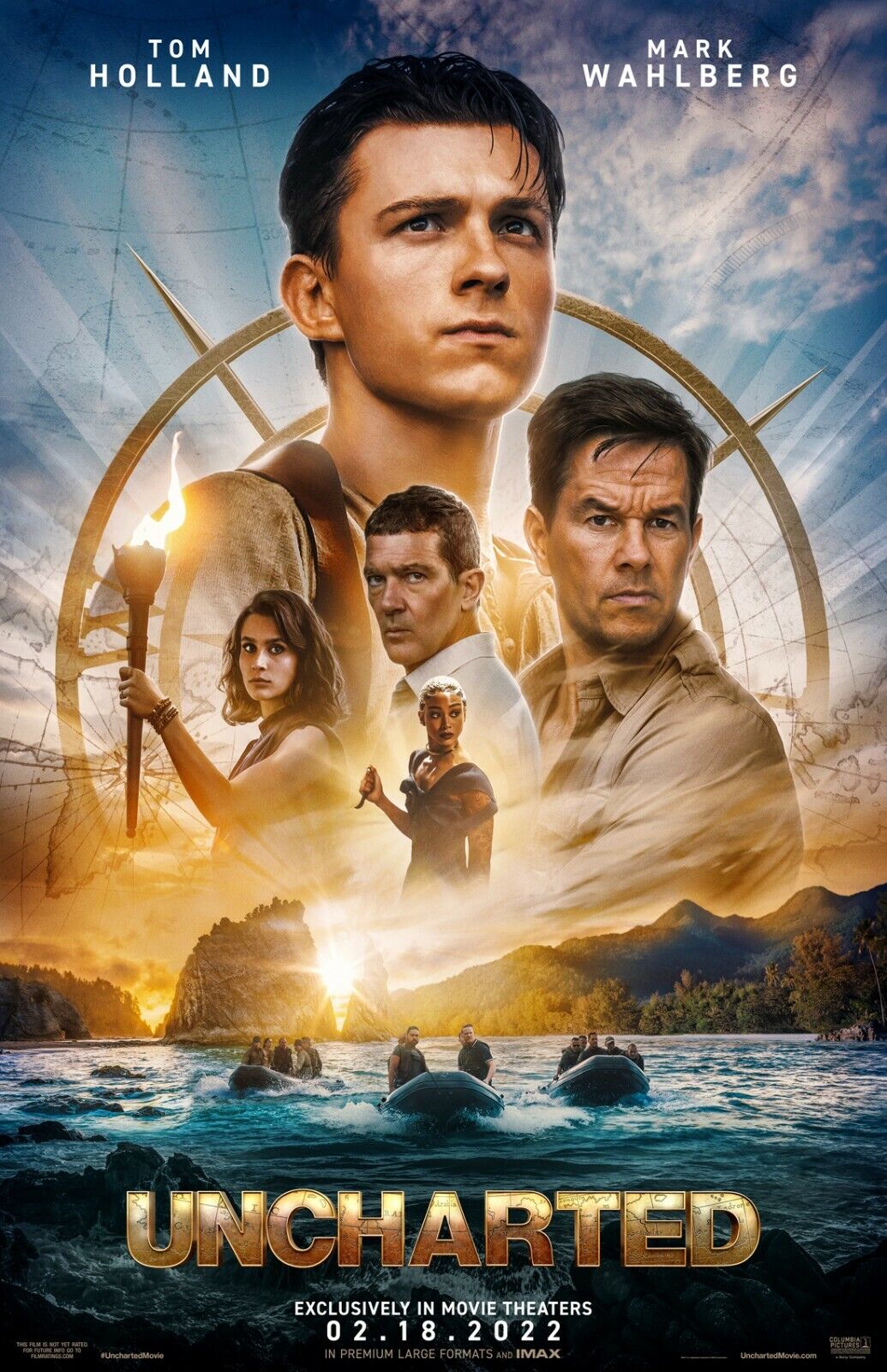 Uncharted movie poster  Tom holland movies, Movie posters, Movie