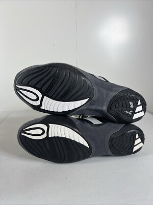 Vintage Adidas Akrid Wrestling Shoes 2001 Gray Blue Black Mens Size 13 Vintage Adidas Akrid Wrestling Shoes NWT Mens 10.0 2001 Gray  main image 2