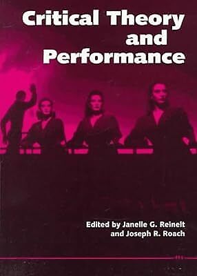 Critical Theory and Performance (Theater: Theory/Text/Performance), , Used; Good - Picture 1 of 1