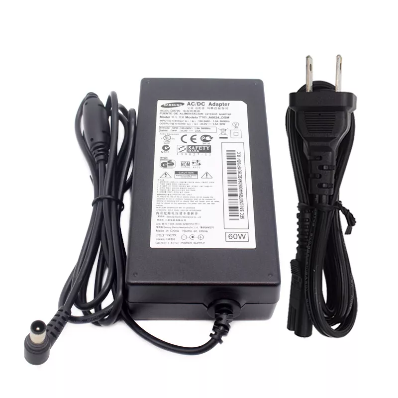 24V AC Adapter for Samsung HW F55 HW K651 HW K430 HW F751 HW F751
