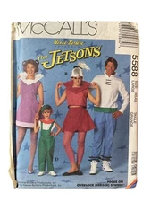 UNCUT FF Sewing Pattern 5588 JETSONS HANNA BARBERA Costume Size Adult 40-42