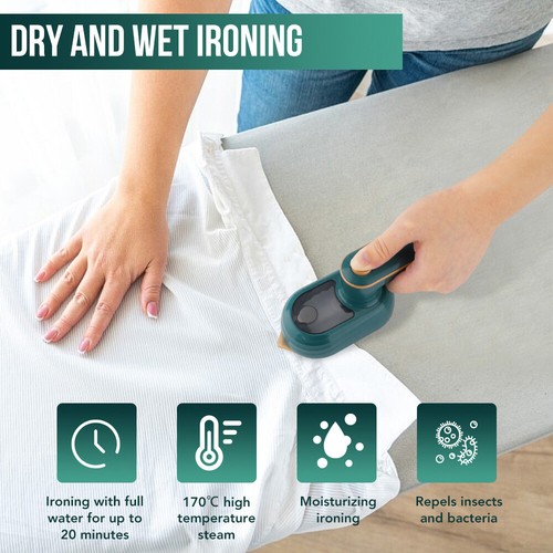 Micro Steam Iron Portable Handheld Mini Professional Steamer For Clothes Garment