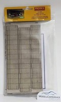 Proses 1/87: PLS-006 Carport FüR 4 Autos / Car Sheed - Lasercut-Bausatz