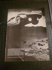 Whistler Spectrum Radar Detector 1983 Print Ad 8x11 Great To Frame