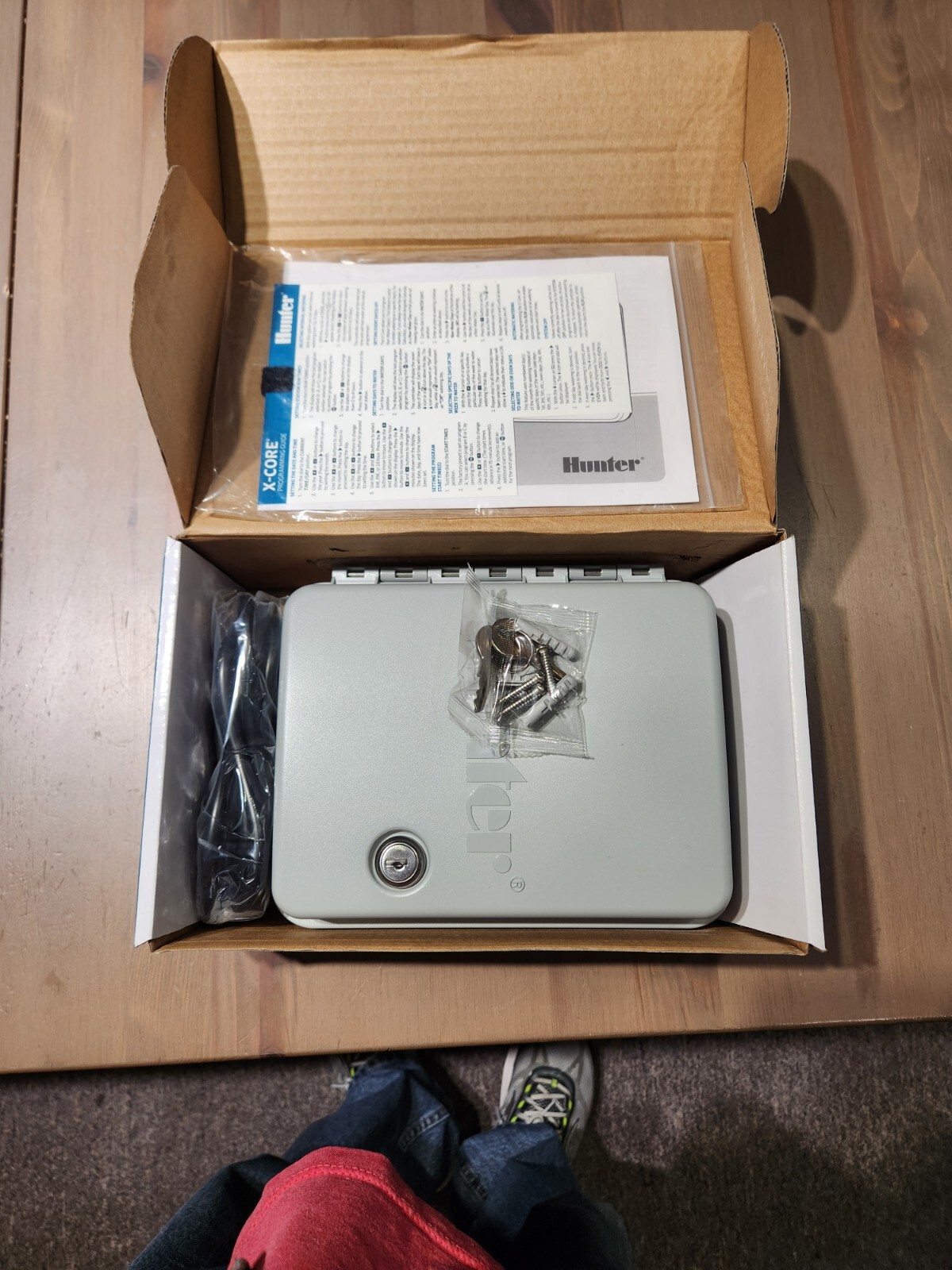 Hunter Sprinkler XC600 XCore 6Station Outdoor Irrigation Controller 120V Keys eBay