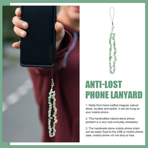 Multi- Function Phone Lanyard Phone Chain Rope Beaded Phone Lanyard - 第 7/12 張圖片