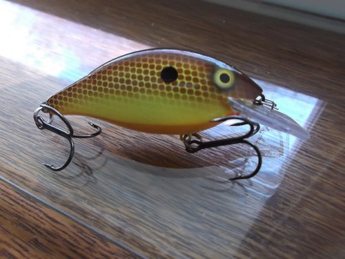 Custom Painted Post Rapala Luhr Jensen Speed Trap,1/4 oz,,Brown Scale - Picture 2 of 9