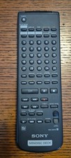 Sony Minidisc Deck Mini Disc Remote Control RM-DR1E