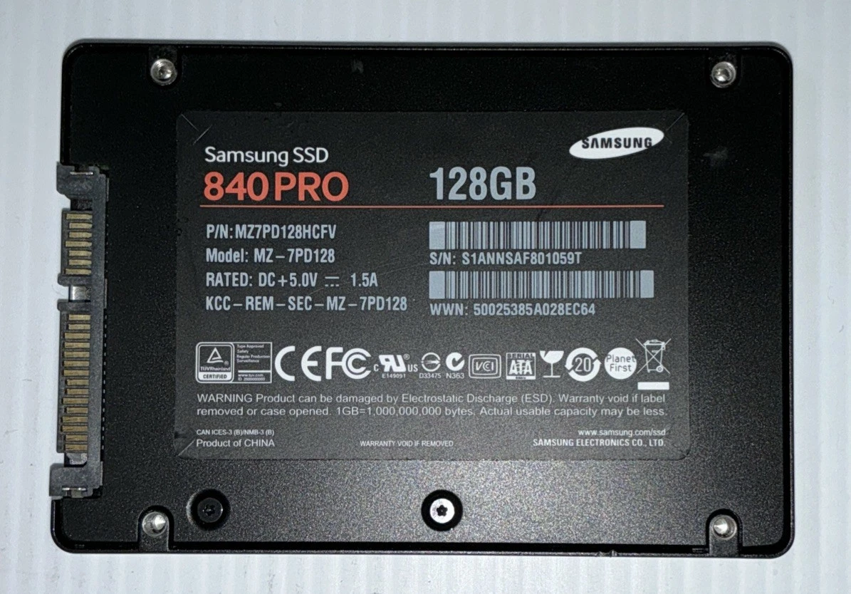 Samsung 128 GB Solid State Drives 2.5 in Form Factor for sale | eBay
