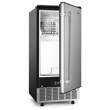 Commercial / Home Under Counter Ice Maker Machine, 90Lbs/Day Ice Maker