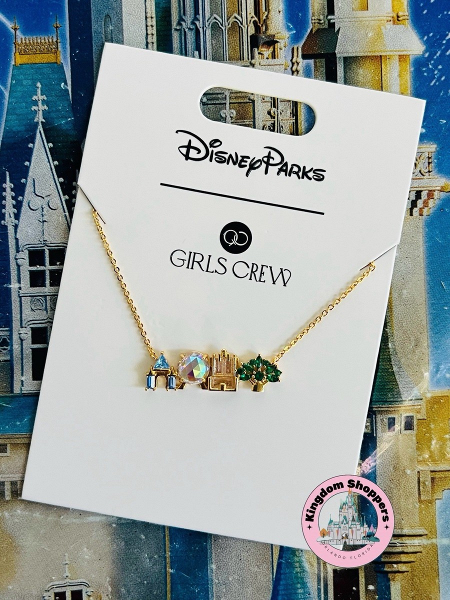 Disney Parks Walt Disney World Attractions Icons Necklace By Girls