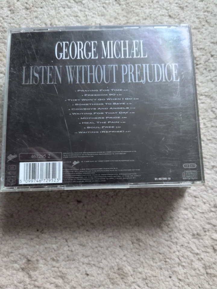 George Michael Wham CD Bundle X4 Best Of, Faith, Older, Listen Without Prejudice - Изображение 3 из 4