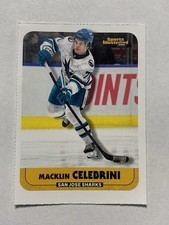 MACKLIN CELEBRINI 2026 Sports Illustrated SI for Kids #1228 San Jose Sharks
