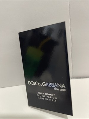 D&G DOLCE & GABBANA THE ONE EDP .05fl oz PERFUME SAMPLE