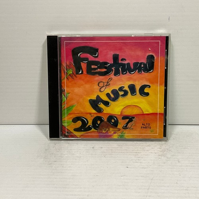 #ad Festival of Music 2007 Alto Parts CD AU $33.96