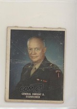 1950 Topps Freedom's War Heroes General (Gray Back) Dwight D Eisenhower #201 0ls