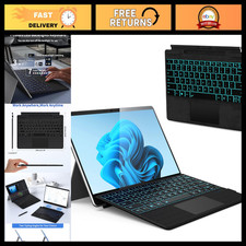Surface Pro Keyboard for 11/10/9/8/X - 13" Touchscreen, Backlit, Wireless, Slim