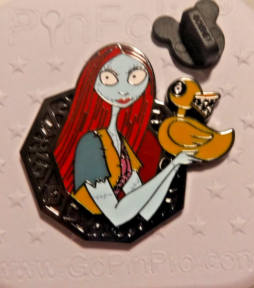 Sally with Duck Creepy Accessory Nightmare Before Christmas Disney Pin