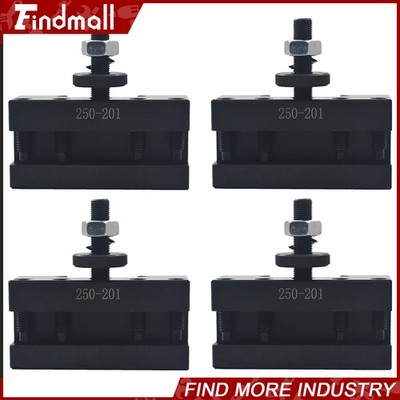 4Pack BXA #1 250-201 Quick Change Tool Post Holder Turning & Facing For Lathe
