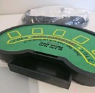 2 Mini Black Jack Table Game Set ☆ New Mens Gifts Cards Shoe Coins BARBIE SIZE  — photo 6