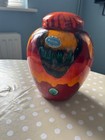Large Poole Pottery Living glaze ginger jar volcano