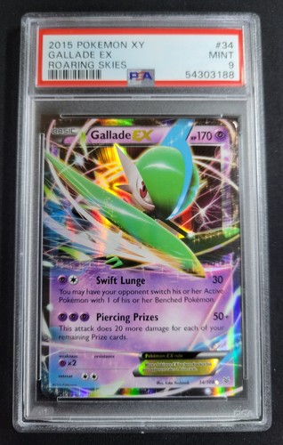 Gallade-EX graded PSA 9 for sale on eBay