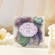 100 Pcs Watercolor Art Stickers DIY Craft Scrapbooking Junk Journal Photo Album