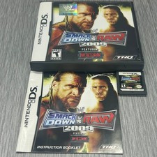 WWE SmackDown vs. Raw 2009 Featuring ECW (Nintendo DS) Complete
