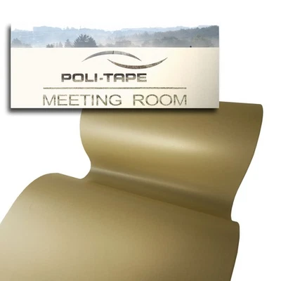 POLI-TAPE POLI-ETCH 5056 GOLD - Glasdekorfolie - Meterware - Breite: 61cm