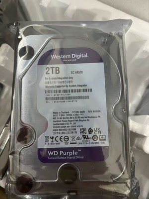 Western Digital Purple 2TB WD20PURX 5400 RPM 3.5 inch Internal Hard Disk Drive