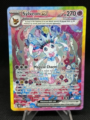 Sylveon ex 156/131 Sv: Prismatic Evolutions Holo