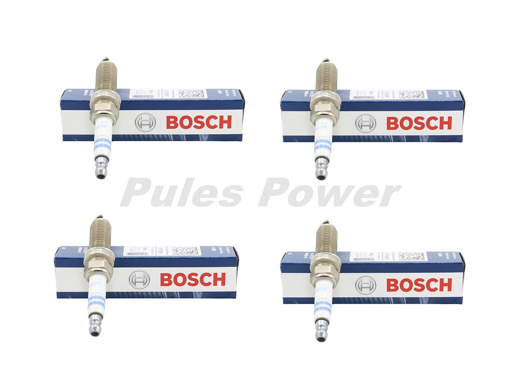 12120039634 2014-2016 For BMW 328I 428I 2.0L 4pcs OEM BOSCH Spark Plugs Set new