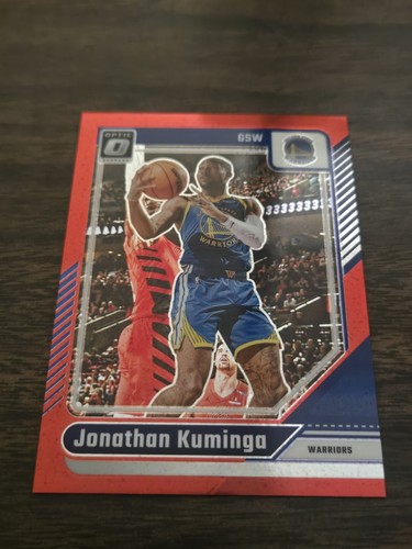 2024-25 Panini Donruss Optic - Jonathan Kuminga #197 Red Glitter /75