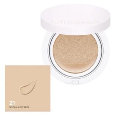 Missha Magic Cushion Cover Lasting SPF50+/PA+++ #21 Neutral Light Beige New