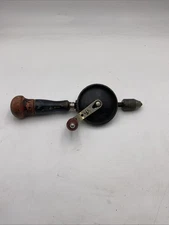 Vintage Stanley Hy-Lo Drive Hand Crank Eggbeater Drill No. H1220USA Made!! S1