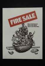 Fire Sale Screening Program 1977 Alan Arkin, Rob Reiner, ultra rare!