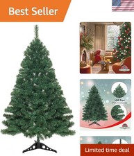 Sturdy 4 Ft Canadian Pine Christmas Tree - Ideal for Winter Celebrations