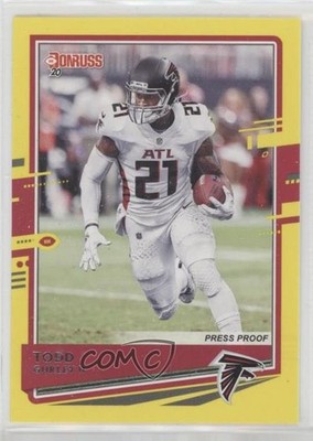 2020 Panini Donruss Dollar Tree Press Proof Yellow Todd Gurley II #30 0q7