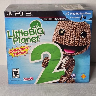 LittleBigPlanet 2 Collectors Edition Sony PS3 Sackboy Plush Bookends BCUS 98249