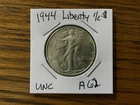 1944 Walking Liberty Half Dollar High Grade UNC details A62