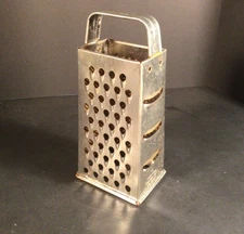 Vintage Bromwell Metal Cheese Grater #119 Michigan City Indiana Farmhouse Decor