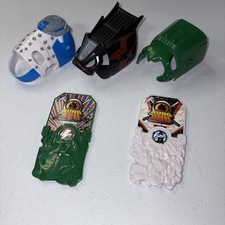Kung Zhu Lot Hamsters Battle Armor Tablets Tested Works Lot Of 5 Parts