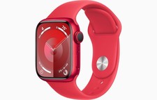 Image of New Apple RED aluminum Watch Series 9 (GPS) 41mm