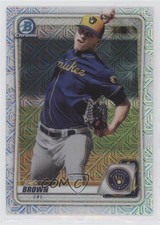 2020 Bowman Chrome Prospects Mega Box Mojo Refractor Zack Brown #BCP-34 0ff3