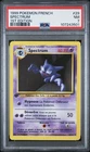 1999 Pokemon FRENCH 1st Edition Base Set Spectrum-Haunter 29/102 PSA 7 NM