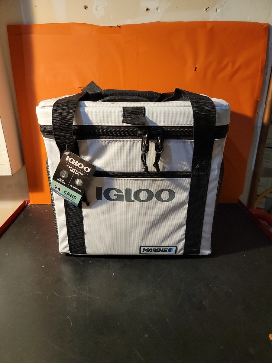 igloo marine ultra tackle box 40 can cooler bag Large Portable Insulated Soft with Rolling Wheels, Gray : Sports & Outdoors 4.2 lbs Igloo Marine Ultra 30 Qt
