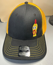 OTTO Trucker Hat Chicken Patch Black/Yellow M...