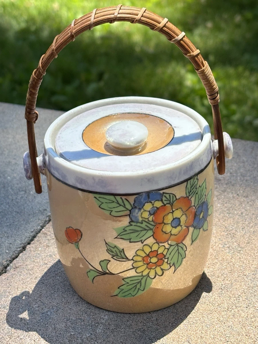 Japan Biscuit Jar In Vintage Collectible Cookie Jars Pre-1970 for